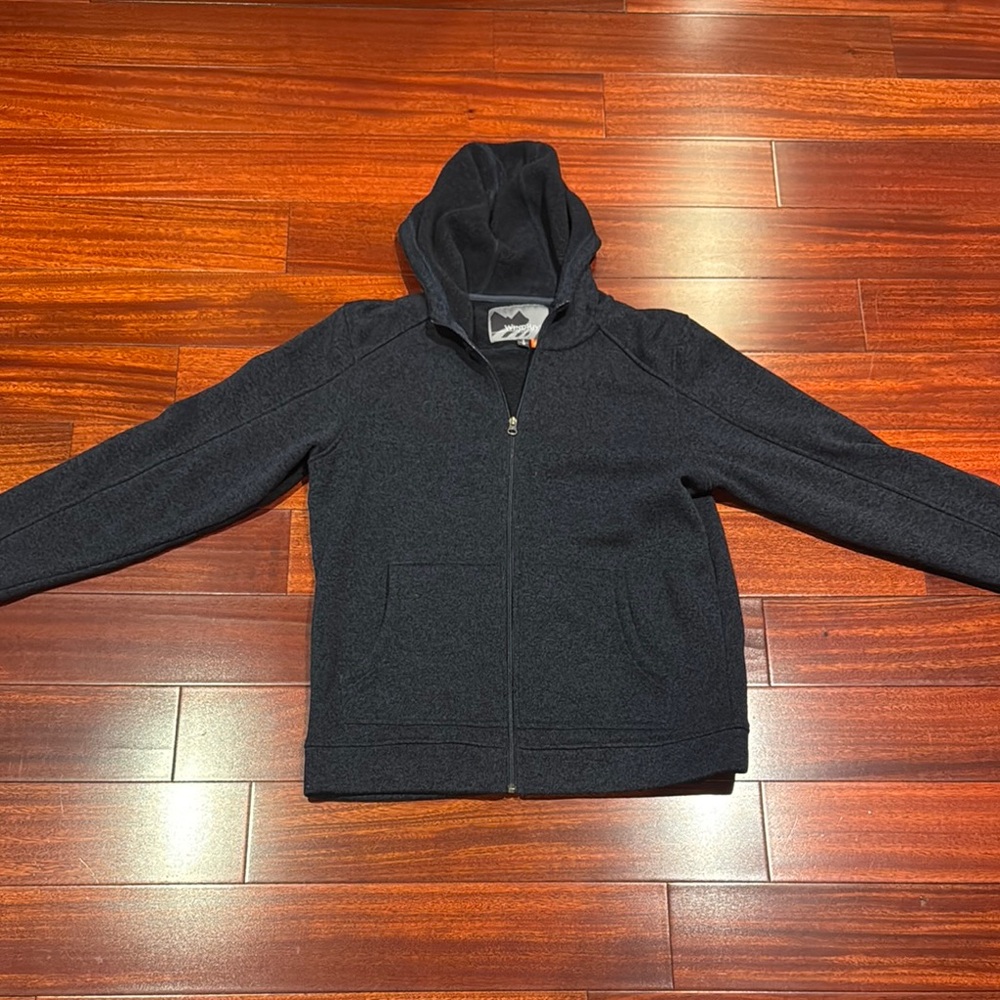 Men's Black Hoodie Sweater